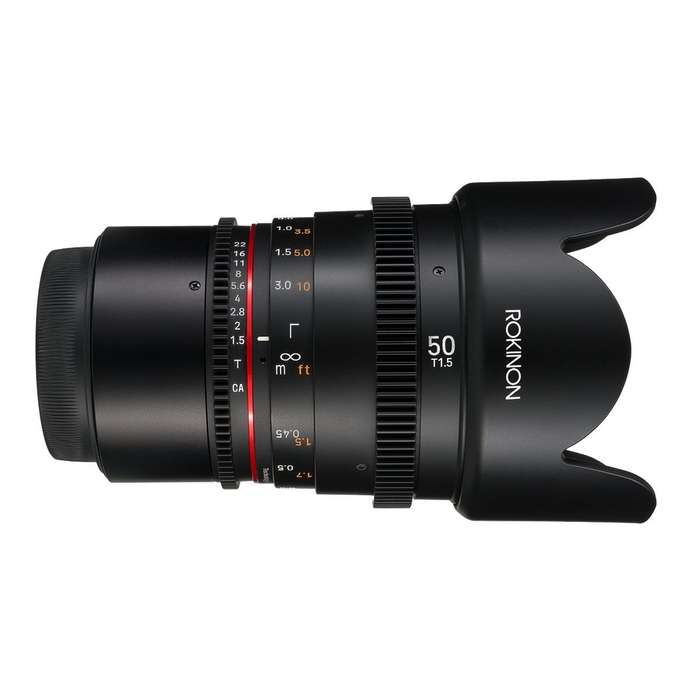 Rokinon 50mm T1.5 Cine DSX Lens for Canon RF Mount Cameras | DSX50-RF