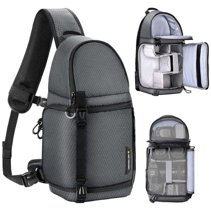 KF13.141 | K&F Slim-Shooter (Black) Camera Bag