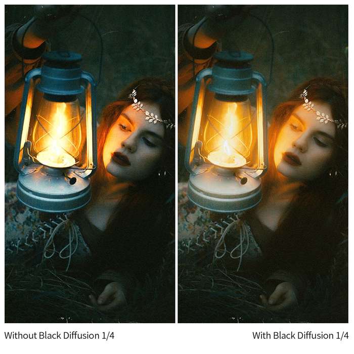 KF01.1477 | K&F 52mm 1/4 Black Diffusion Filter Nano-X Series