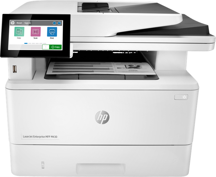 HP LASERJET ENTERPRISE MFP M430F - PRINT COPY SCAN FAX UP TO 40PPM DUTY CYCLE 100000 PAGES RMPV U...
