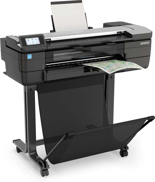 HP DESIGNJET T830 24IN MFP PRINTER - PRINT, COPY, SCAN, MODEL SIZE - 610MM, PRINT TECHNOLOGY - HP...