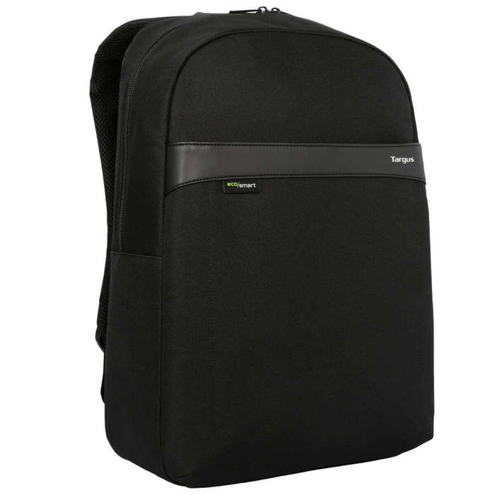 TARGUS 15.6IN GEOLITE ECOSMART ESSENTIAL BACKPACK SLEEK SILHOUETTE; DURABLE, WATER-RESISTANT FABR...