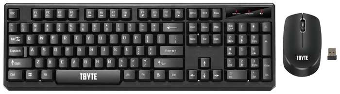 WIRELESS KEYBOARD & MOUSE COMBO