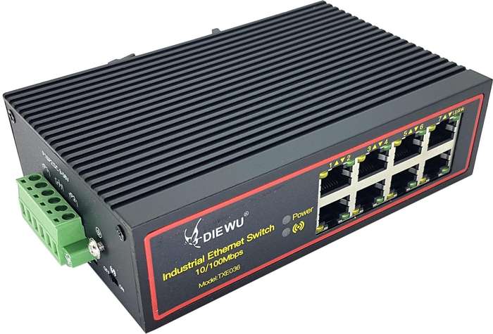 8-PORT 10/100M INDUSTRIAL SWITCH