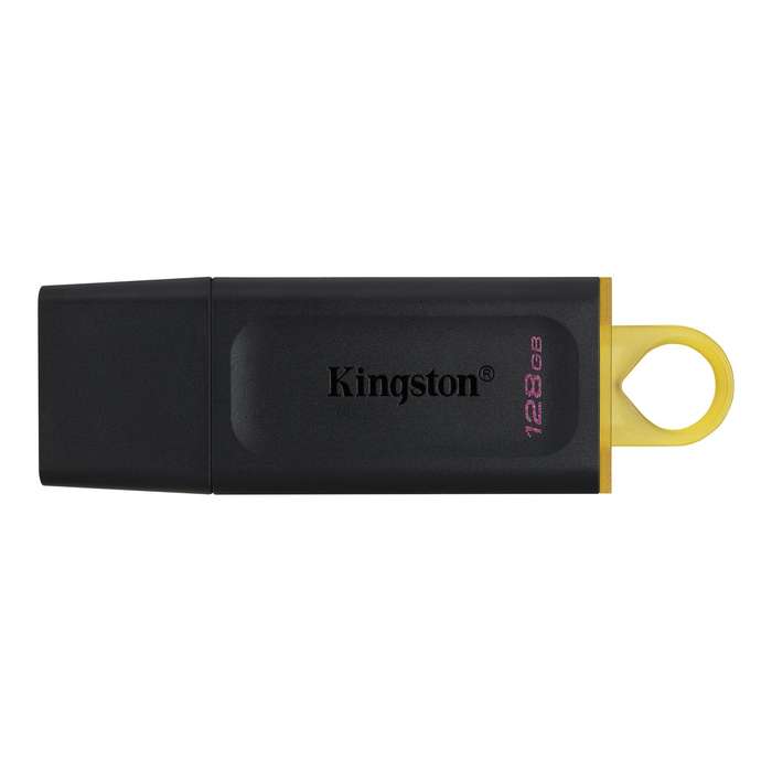 KINGSTON 128GB USB3.2 GEN1 DATATRAVELER EXODIA (BLACK + YELLOW)