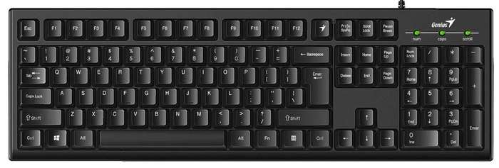 GENIUS USB KB-100 SMART BLACK