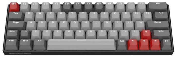ZERO MINI GAMING KEYBOARD DARK GREY
