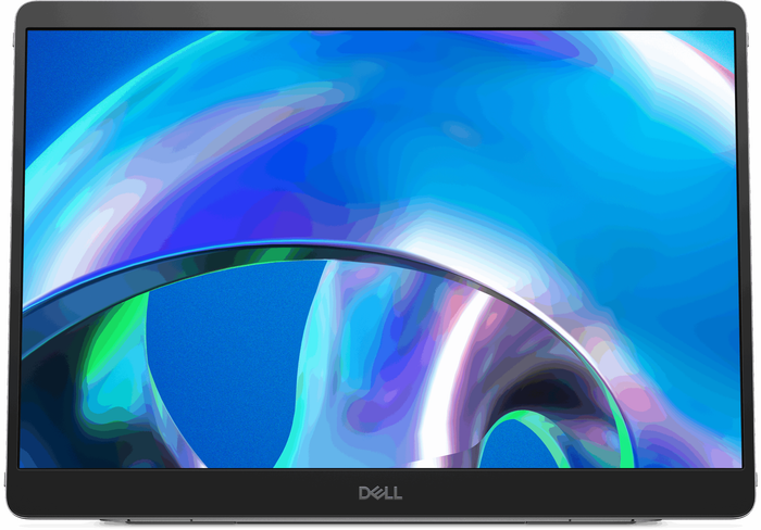 DELL PRO 14 PLUS PORTABLE MONITOR- P1425, 35.6CM (14.0"), 2 X USB-C PORTS (DISPLAYPORT 1.2 ALT MO...