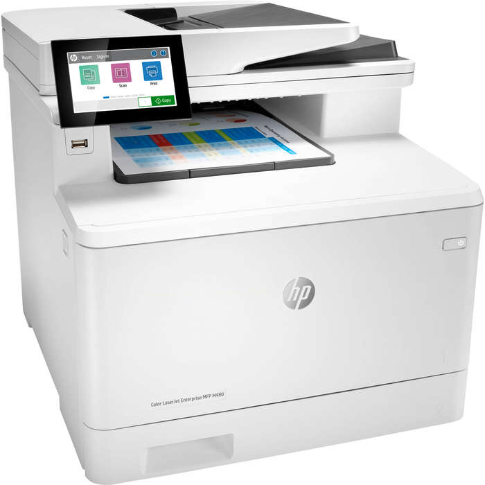 HP COLOUR LASERJET ENTERPRISE MFP M480F 4IN1 - PRINT, COPY, SCAN, FAX, 3-10 USERS, PRINT UP TO 27...
