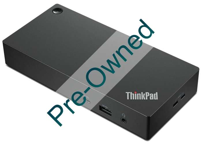 CPO LENOVO THINKPAD UNIVERSAL USB-C DOCK VIDEO PORTS: 2X DISPLAY PORT; 1X HDMI PORT SB PORTS: 3X ...