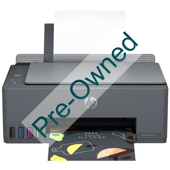 CPO HP SMART TANK 581 ALL-IN-ONE PRINTER.ENJOY EVERYDAY RELIABILITYWITH THE HP SMART TANK 581 ALL...