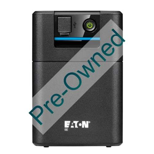 CPO EATON 5E LINE INTERACTIVE (ESSENTIAL) UPS TOWER 900VA 480W INPUT: C14 OUTPUT: C13 OUTLETS: 4 ...