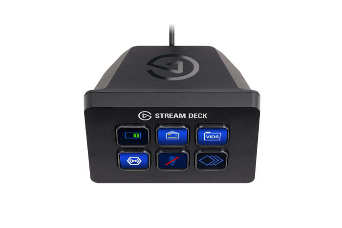 Elgato Stream Deck Mini- Live Content Creation Controller with 6 customizable LCD keys; adjustabl...