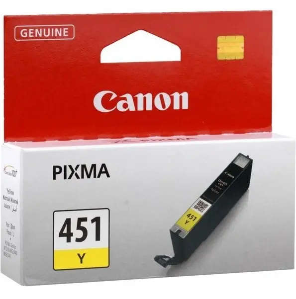 CANON-INK-CLI-451 Y-IP7240/ MG5440/ MG5540/MG5640/ MG6340/MG7140/MG7540/ MX924/ IX6840/ IP8740- Y...