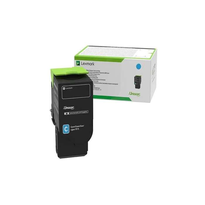 LEXAMRK CYAN CARTRIDGE EXTRA RETURN