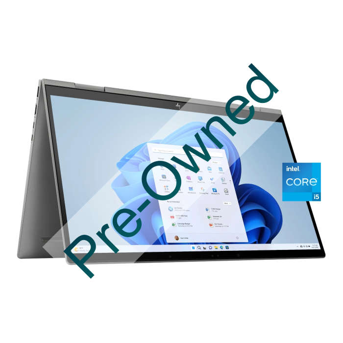 HP ENVY X360 INTEL CORE I7-1355U 16GB LPDDR5-5200 MHZ RAM 512GB PCIE NVME M.2 SSD INTEGRATED INTE...