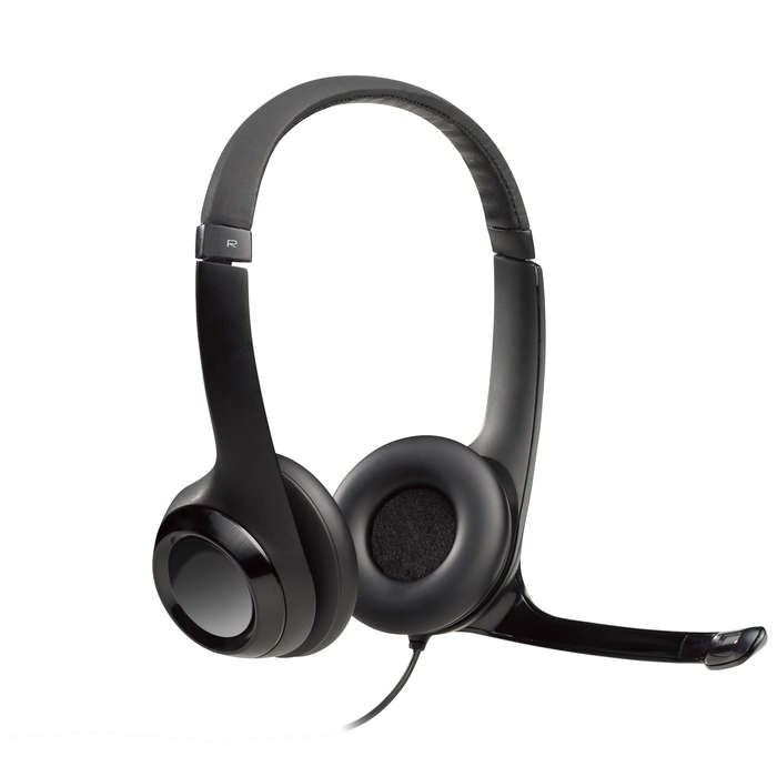 LOGITECH H390 USB COMPUTER HEADSET WITH ENHANCHED DIGITAL AUDIO AND IN-LINE CONTROLS. DIGITAL STE...
