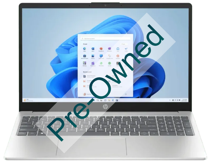 CPO HP 15S I7 1355U 16GB 512GB SSD  15.6 FHD SVA 250W11 HOME SILVER CPO - REFURBISHED/REPAIRED