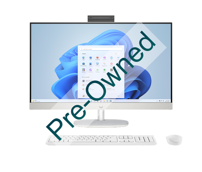 HP AIO 27 ULTRA 7 155U 16GB 512GB WINDOWS 11 HOME 64BIT SINGLE LANGUAGE- BOX OPENED/BOX DAMAGED