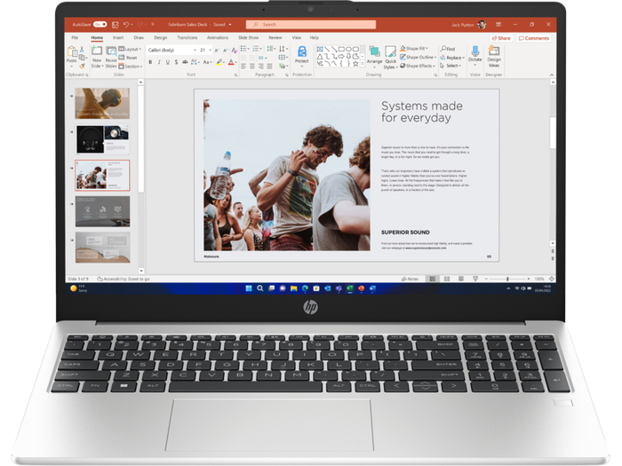 HP 250 G10 UMA I3-1315U 250 G10 / 15.6 FHD AG SVA 250 / 8GB 1D DDR4 3200 CR SODIMM MEMORY / 512GB...