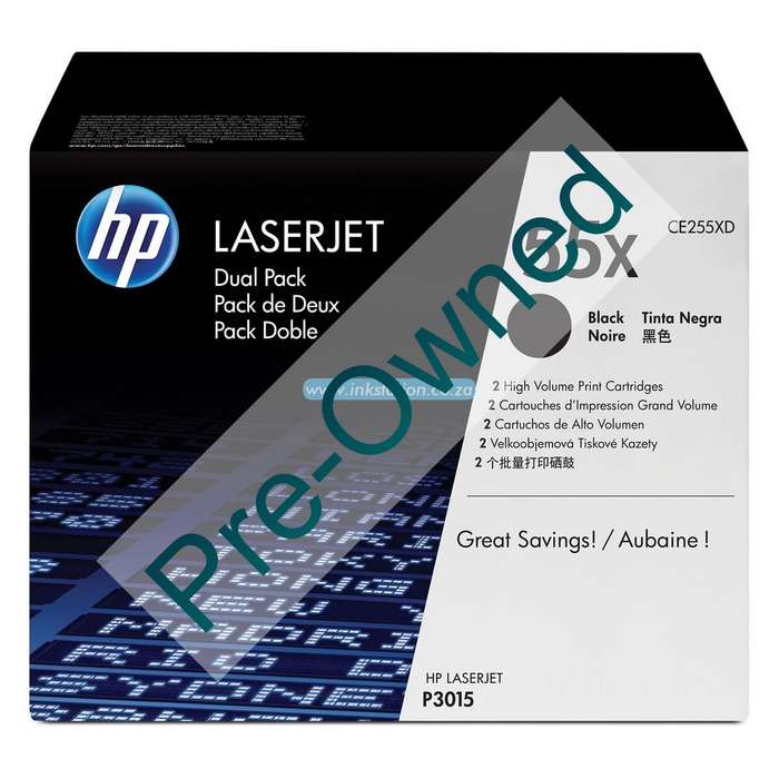 HP 55X BLACK CONTRACT TONER CARTRIDGE