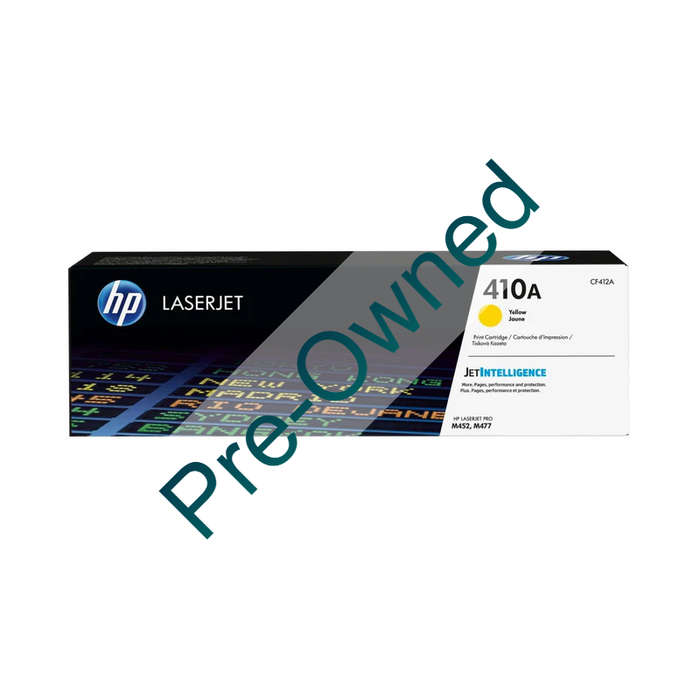 HP 410A YELLOW LASERJET M452/MFP M477 - BOX OPENED/BOX DAMAGED