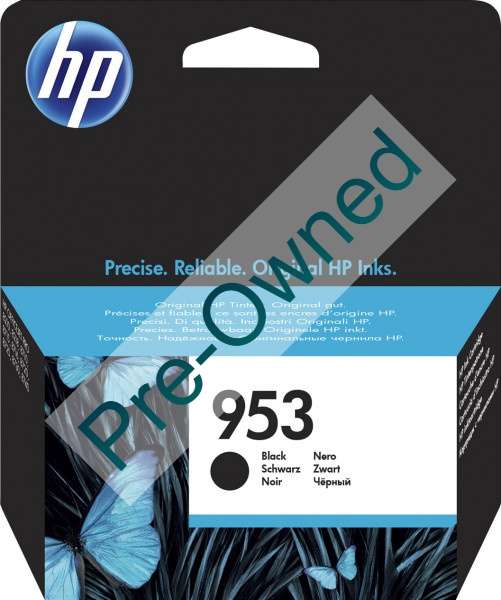 CPO HP 953 BLACK ORIGINAL INK CARTRIDGE CPO - BOX OPENED/BOX DAMAGED