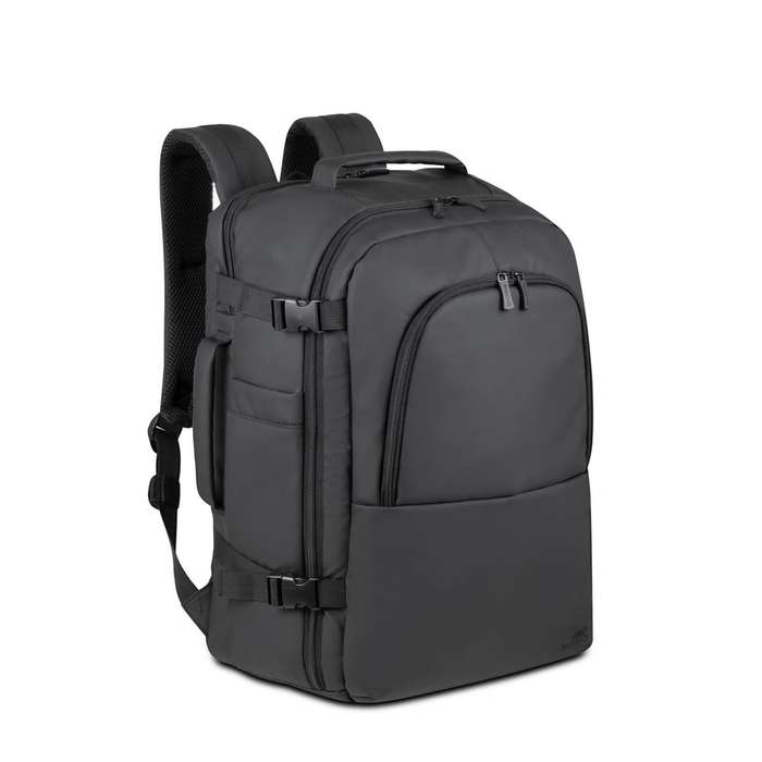 RIVACASE 8465 LAPTOP 17.3 ECO BACKPACK-BLACK MADE FROM ECO-FRIENDLY RPET POLYESTER, EACH BACKPACK...