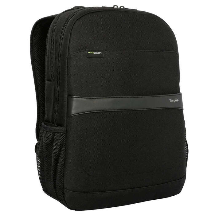 TARGUS 15.6IN GEOLITE ECOSMART ADVANCED BACKPACK TWO ZIPPERED FRONT QUICK ACCESS POCKETS PLUS AN ...