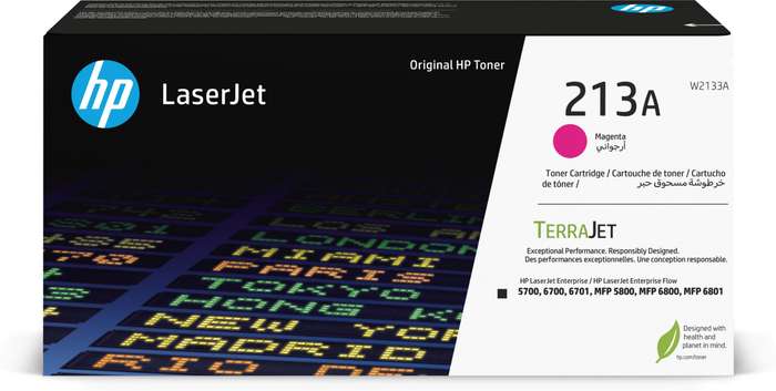 HP 213A MAGENTA ORIGINAL LASERJET TONER CARTRIDGE