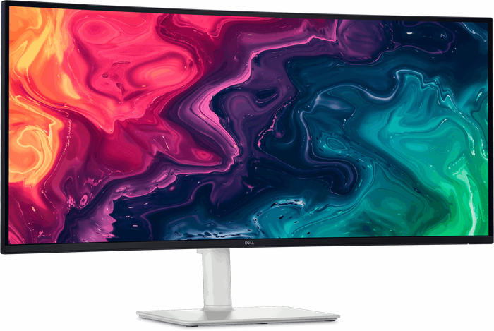 DELL 34 PLUS WQHD USB-C CURVED MONITOR, WQHD (3440 X 1440), STAND ADJUSTMENTS:HEIGHT, SLANT, TILT...