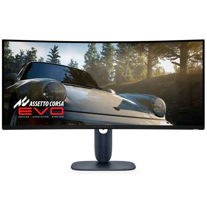 DELL ALIENWARE AW3425DW 34" CURVED 240HZ QD-OLED GAMING MONITOR, QUANTUM DOTS-ORGANIC LIGHT-EMITT...