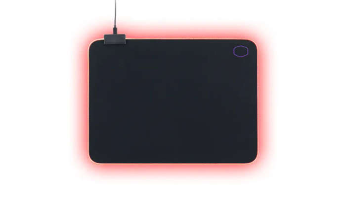 Cooler Master KeyBoard MP750 Large Flexible RGB Mousepad; Smooth Surface; Thick RGB borders; Wate...