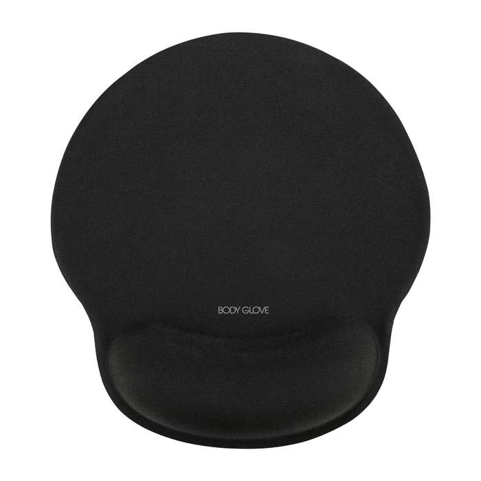 BODY GLOVE ERGONOMIC MOUSE PAD WITH A GEL-FILLED CUSHION WHICH CONFORMS TO SHAPE OF YOUR WRIST OF...