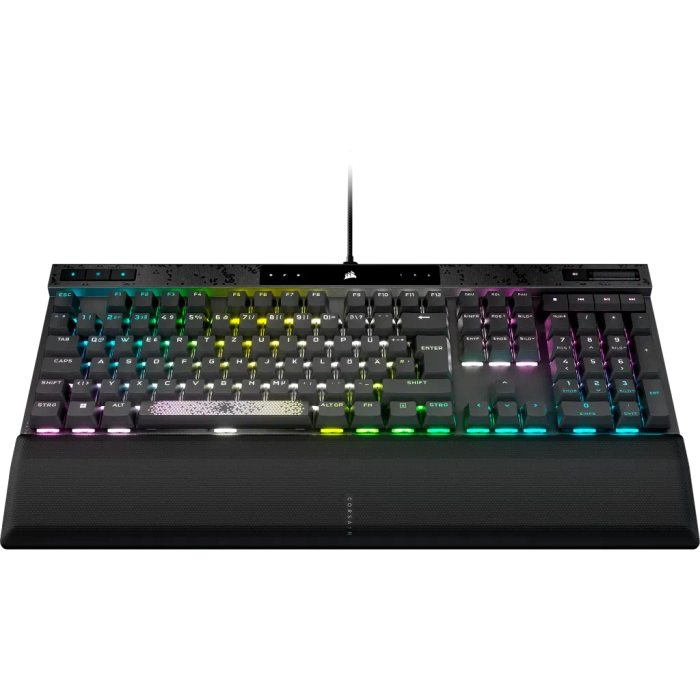 Corsair K70 MAX RGB Magnetic-Mechanical Gaming Keyboard; Adjustable CORSAIR MGX Switches; Steel Gray