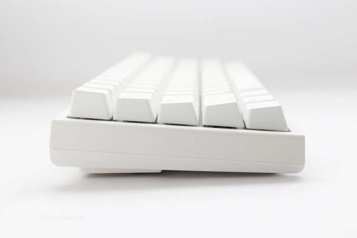Ducky Keyboard One 2 Pro 60% Mechanical Keyboard; RGB; PBT Double Shot Keycaps - White- Cherry Bl...