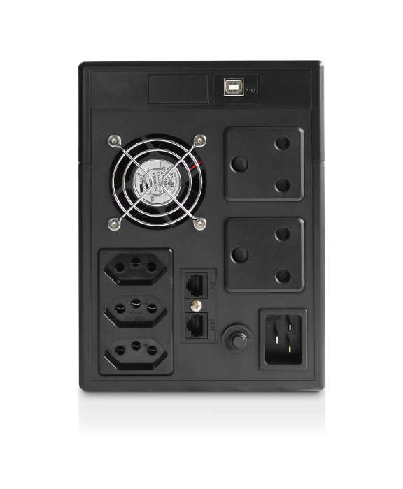 RCT 2400VAS LINE-INTERACTIVE UPS 1440W 1 x USB Comm PORT; 2x SA WALL; 3 x New SA SOCKET BATTERY 6...