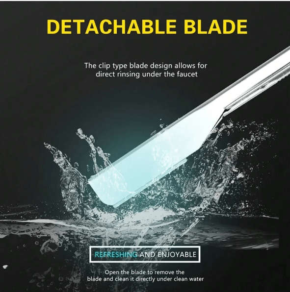 Straight Razors For Men & 10 Blades
