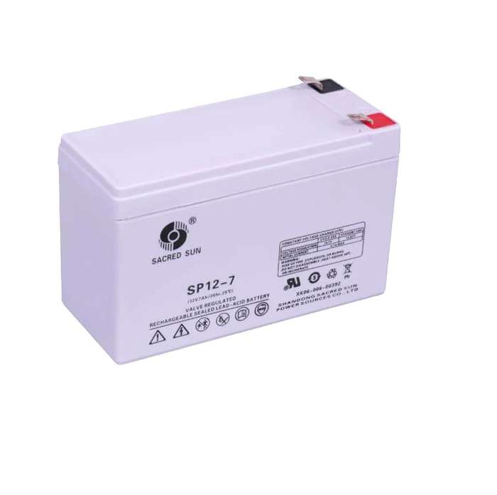 Sacred Sun 7Ah 12V AGM Battery