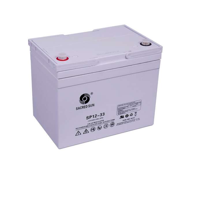 Sacred sun Block-Power SP12-33 12V 33Ah AGM Supply Battery