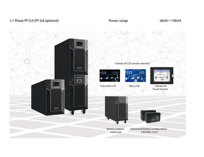 On-Line UPS 6kVa-10Kva EH5000 Series