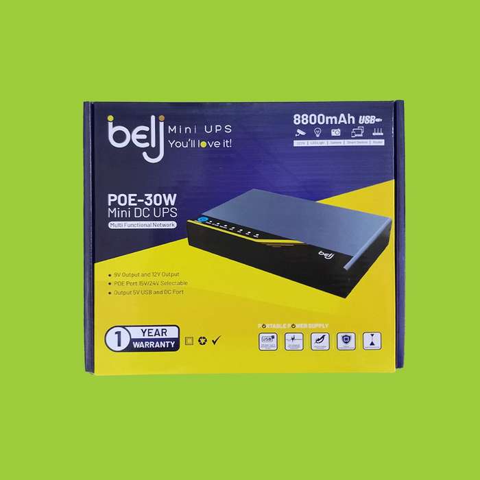 Belj POE-30W Mini UPS