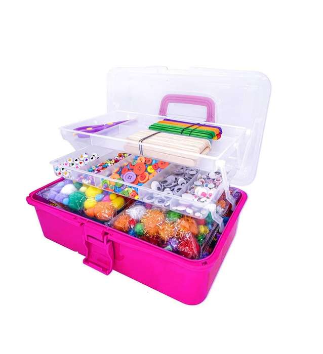 Arts and Crafts Set with Storage Box
