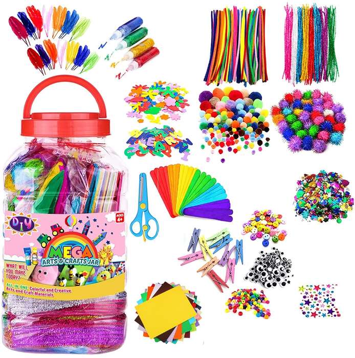 Mega Arts and Crafts Jar