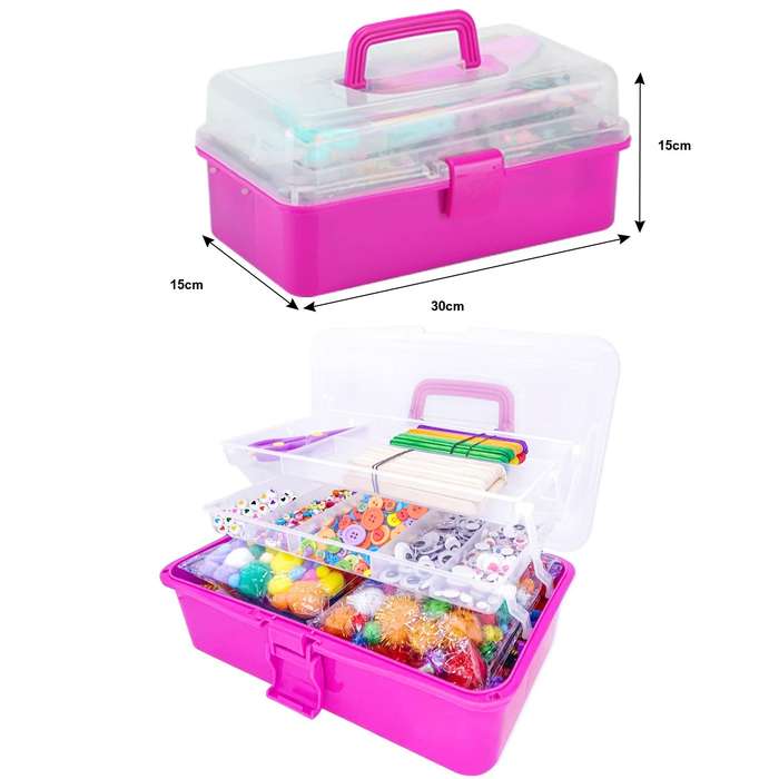 Arts and Crafts Set with Storage Box