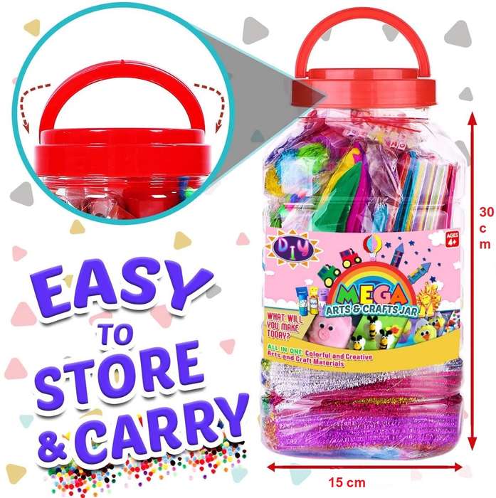 Mega Arts and Crafts Jar