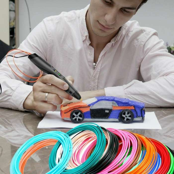 3D Pen PLA Filament Refills 10 colors