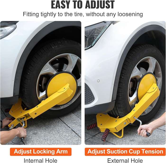 Tyre Claw Wheel Lock Clamp