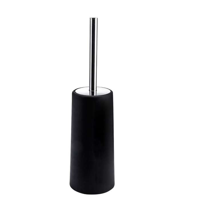 Toilet Brush and Holder Set - Black