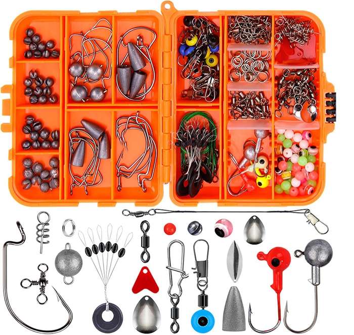 Mini - Fishing Accessories Kit - 257 PCS